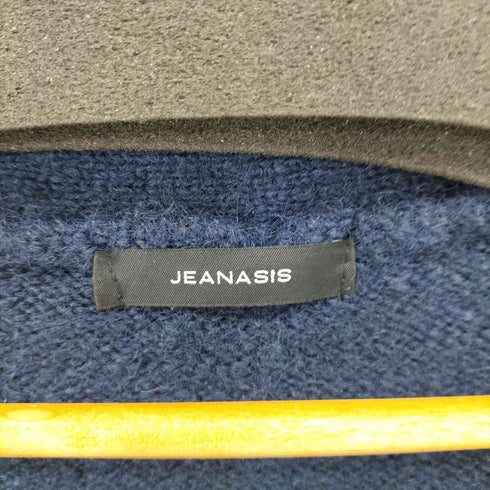 ジーナシス JEANASIS ブラッシュミドルレングスVカーディガン レディース FREE