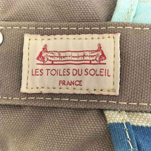 LES TOLES DU SOLEIL マルチカラーキャンバスハンドバッグ レディース ONE SIZE