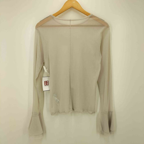スローブイエナ SLOBE IENA 23AW ラッフルスリーブチュールプルオーバー レディース FREE