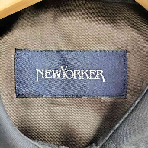 ニューヨーカー NEWYORKER ライナー着脱可 裏地チェック コットン地 バルマカーンコート ステンカラーコート レディース A 4