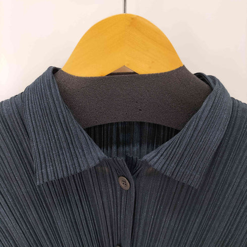 プリーツプリーズイッセイミヤケ PLEATS PLEASE ISSEY MIYAKE L/S プリーツシャツ レディース JPN:3