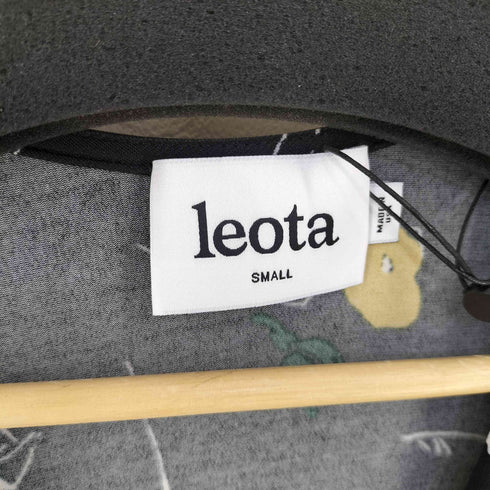 leota ボタニカル 7分袖ベルテッドワンピース レディース import:S