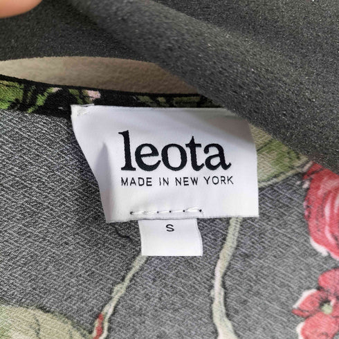 leota クロスギャザー フリルショルダーワンピース レディース import:S