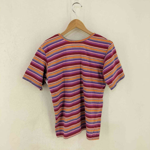 TAG RAG USA製 ボーダー クルーネックTシャツ メンズ import:L