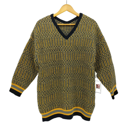 ナナナナサーカ 77circa 2way Navajo twill pattern jaquard knit レディース FREE