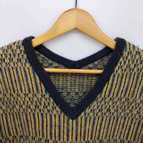 ナナナナサーカ 77circa 2way Navajo twill pattern jaquard knit レディース FREE