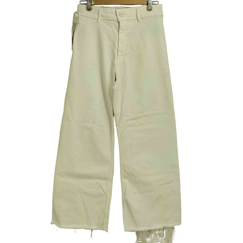 ザラ ZARA Slim Fit Relaxed leg High Rise Jeans マリンストレート ハイライズ ハイウェスト ジーンズ レディース USA 8