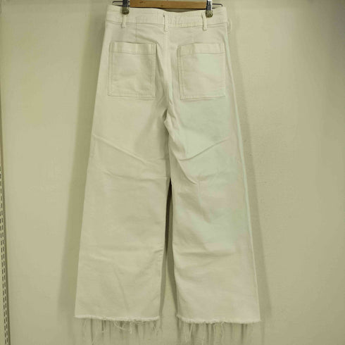 ザラ ZARA Slim Fit Relaxed leg High Rise Jeans マリンストレート ハイライズ ハイウェスト ジーンズ レディース USA 8
