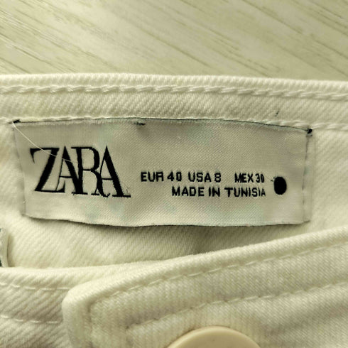 ザラ ZARA Slim Fit Relaxed leg High Rise Jeans マリンストレート ハイライズ ハイウェスト ジーンズ レディース USA 8