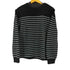 サンローランパリ SAINT LAURENT PARIS Border Knit Sweater メンズ L