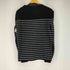 サンローランパリ SAINT LAURENT PARIS Border Knit Sweater メンズ L