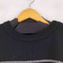サンローランパリ SAINT LAURENT PARIS Border Knit Sweater メンズ L