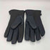 Lamp Gloves ロゴ 型押し 裏地 ボア レザー グローブ 手袋 メンズ