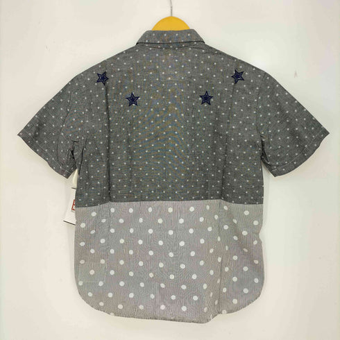 ウィズリミテッド WHIZ LIMITED 星 ドット ストライプ 半袖シャツ メンズ JPN:M
