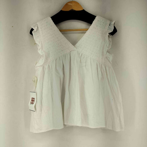 マウジー moussy SHIRRING GATHER トップス レディース FREE