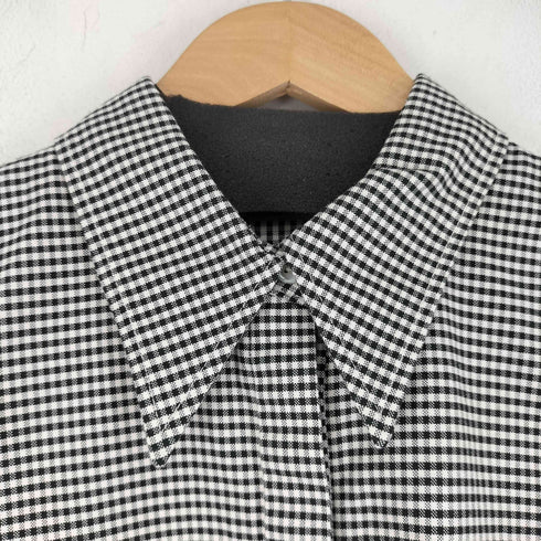 スピックアンドスパン Spick and Span チェック ショートシャツワンピース レディース
