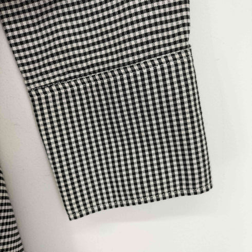 スピックアンドスパン Spick and Span チェック ショートシャツワンピース レディース