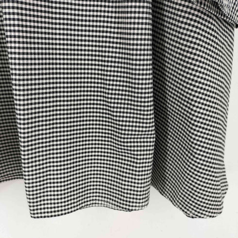 スピックアンドスパン Spick and Span チェック ショートシャツワンピース レディース