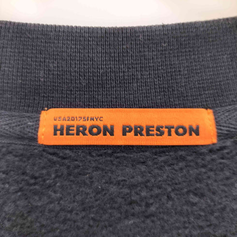 ヘロンプレストン HERON PRESTON 19SS CENSORED HERON CREWNECK プリント フォト クルーネック スウェット メンズ import:S