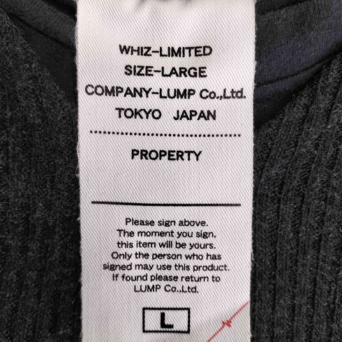 ウィズリミテッド WHIZ LIMITED 00s 心電図タグ レイヤード ドッキングシャツ メンズ JPN:L