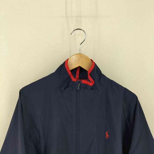 ポロゴルフラルフローレン POLO GOLF RALPH LAUREN ポニー刺繍 2WAY ハーフジップ ナイロンジャケット メンズ import:M
