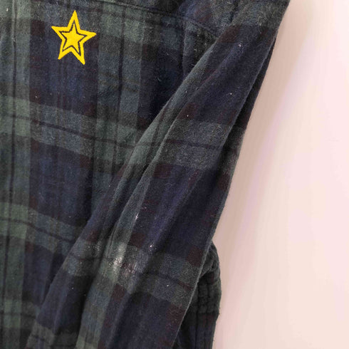 ウィズリミテッド WHIZ LIMITED 星刺繍 チェックシャツ メンズ JPN:M