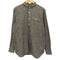 ハバーサック HAVERSACK Linen Pullover Shirt フラップポケット チェック ラウンドカラー プルオーバー シャツ メンズ JPN:L