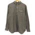 ハバーサック HAVERSACK Linen Pullover Shirt フラップポケット チェック ラウンドカラー プルオーバー シャツ メンズ JPN:L