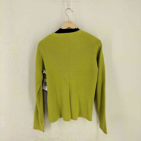 ヒルフィガー HILFIGER Vネック リブ コットンニット メンズ import:S