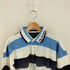 トミーヒルフィガー TOMMY HILFIGER ボーダー 鹿の子ポロシャツ メンズ import:L