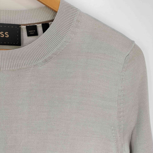 ボス BOSS イタリア製 ショートスリーブ シルクニット レディース import:S