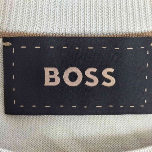 ボス BOSS イタリア製 ショートスリーブ シルクニット レディース import:S