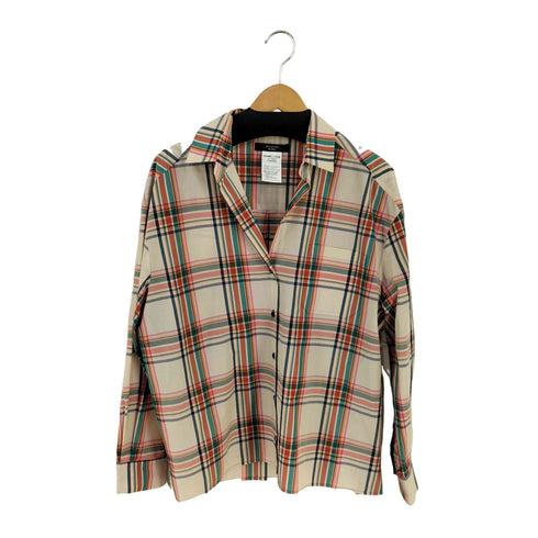 マックスマーラウィークエンド MAX MARA WEEKEND チェック パジャマシャツ レディース US:10