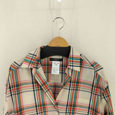 マックスマーラウィークエンド MAX MARA WEEKEND チェック パジャマシャツ レディース US:10