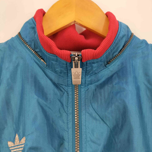 アディダスオリジナルス adidas Originals 90S デサント製 ロゴ刺繍 ナイロンジャケット メンズ JPN:S