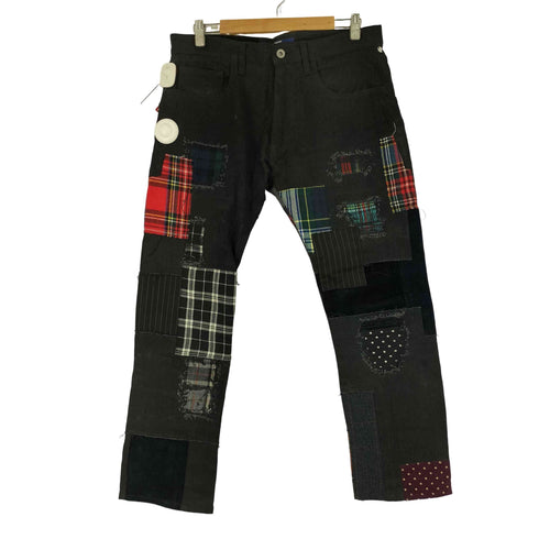 ジュンヤワタナベコムデギャルソンマン JUNYA WATANABE COMME des GARCONS MAN AD2014 パッチワークデニムパンツ メンズ JPN:M