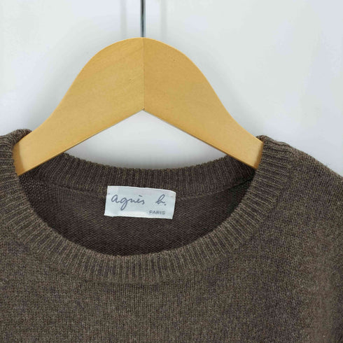アニエスベー agnes b. フランス製 クルーネックニット メンズ JPN:2
