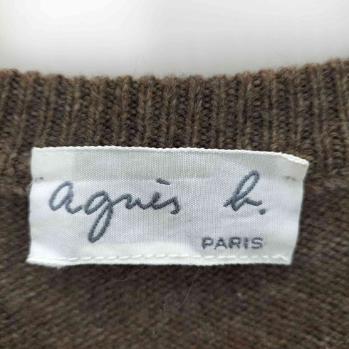 アニエスベー agnes b. フランス製 クルーネックニット メンズ JPN:2