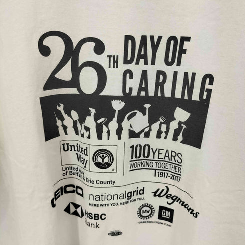 ベイサイド BAYSIDE 90S~00S USA製 DAY OF CARING プリント S/S Tシャツ メンズ JPN:XL