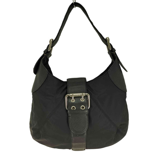 フルラ FURLA レザー ナイロン 切替 ワンショルダー バッグ レディース