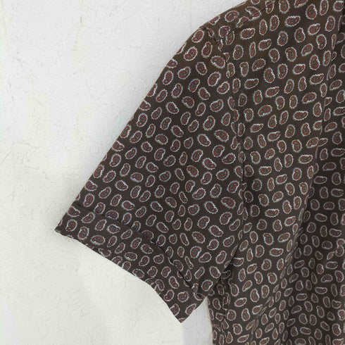 ジュンヤワタナベコムデギャルソンマン JUNYA WATANABE COMME des GARCONS MAN ペイズリー柄 半袖シャツ メンズ XS