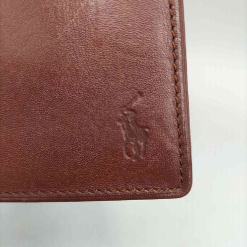 ポロバイラルフローレン Polo by RALPH LAUREN ハウスチェック ロゴ 型押し ロング ウォレット 財布 メンズ