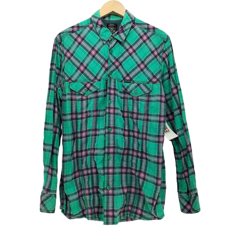 ディーゼル DIESEL L/S チェック シャツ Y2K メンズ import:S