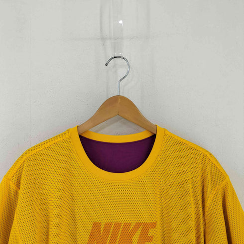 ナイキ NIKE ロゴプリント メッシュカットソー メンズ import:L