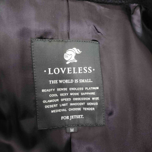 ラブレス LOVELESS 日本製 クラシックシングルコート メンズ import:M