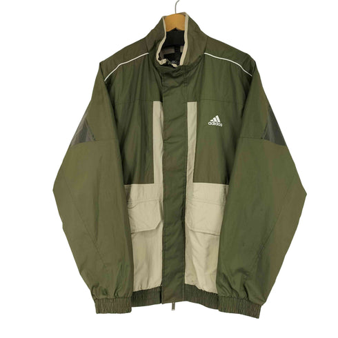 アディダス adidas ワーディング オーバーサイズフィット ウーブン フルジップジャケット メンズ JPN:XL