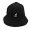 カンゴール KANGOL SMU Wide Cord Casual ロゴ刺繍 コーデュロイ メトロ バケット ハット レディース M