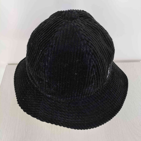 カンゴール KANGOL SMU Wide Cord Casual ロゴ刺繍 コーデュロイ メトロ バケット ハット レディース M