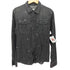 ジースターロー G-STAR RAW 総柄 ブラックデニム L/S ウエスタンシャツ メンズ import:M