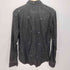ジースターロー G-STAR RAW 総柄 ブラックデニム L/S ウエスタンシャツ メンズ import:M